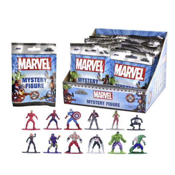 MARVEL - Display of Blind Nano Figures - 12 Assortment - 24pc