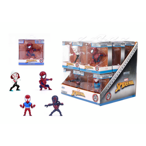 SPIDER-MAN - Display of 2,5" Figures - 4 Modèles - 12pc - Wave 4