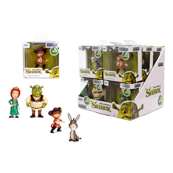 SHREK - Display of 2,5" Figures - 4 Modèles - 12pc - Wave 1