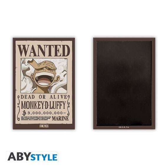 ONE PIECE - Wanted Luffy - Magnets 5.5x8cm