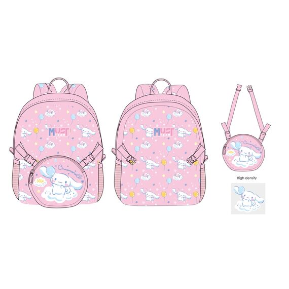 CINNAMOROLL - Must - Backpack + detachable shoulder bag