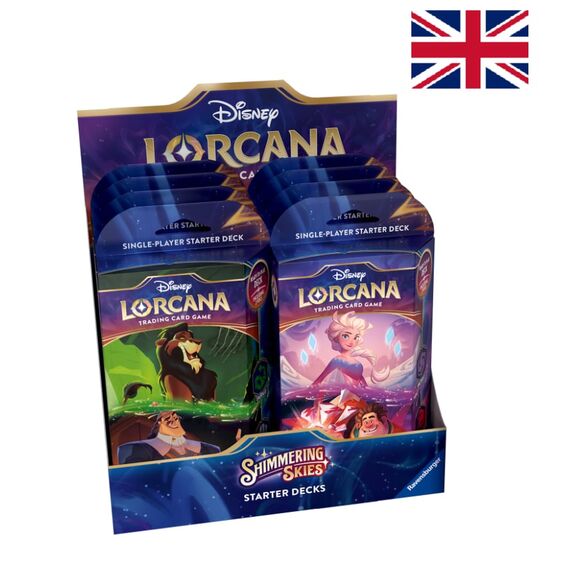 DISNEY - Lorcana - Trading Cards 8 Starters Box Chapter 5 - UK