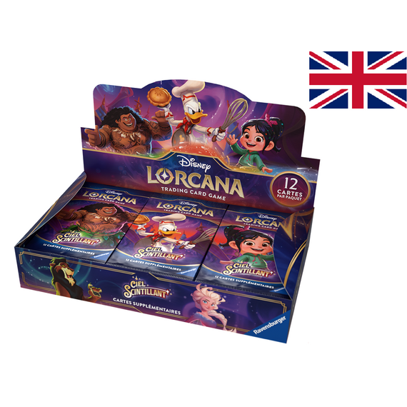 DISNEY - Lorcana - Trading Cards 24 Boosters Box Chapter 5 - UK