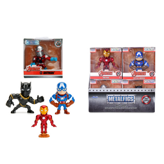 AVENGERS - Display of 2,5inch Figures - 4 Modèles - 12pc