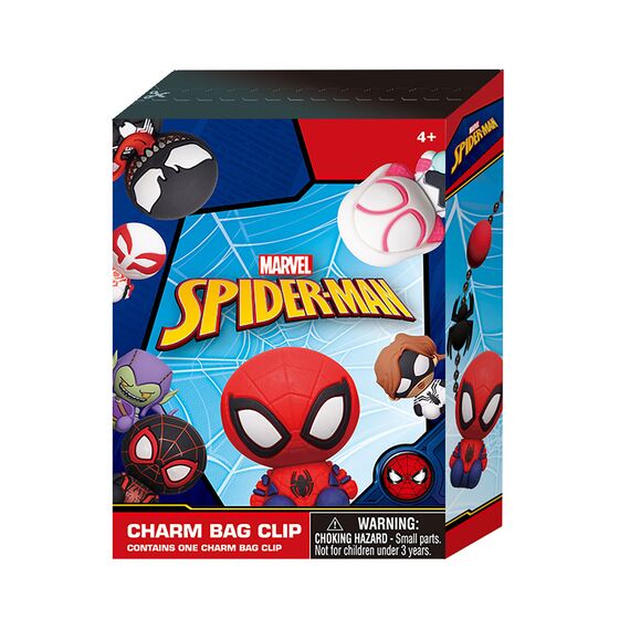 SPIDER-MAN - Charm Bag Clip (Display 24 Pcs)