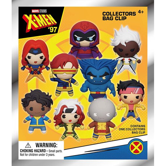 X-MEN '97 - 3D Foam Bag Clip (Display 24 Pcs)