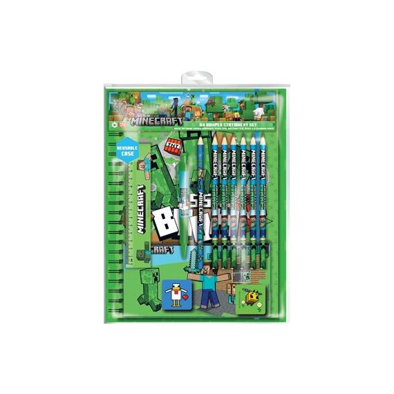 MINECRAFT - Bumper Stationary Set