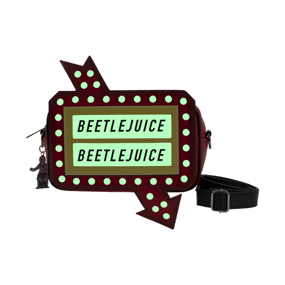 BEETLEJUICE - Graveyard sign - Cross Body Bag LoungeFly