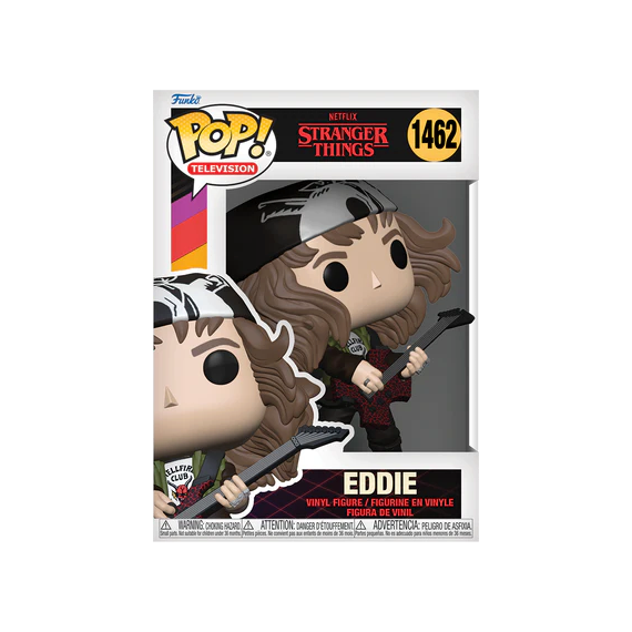STRANGER THINGS S4 - POP TV N° 1462 - Hunter Eddie with Guitar