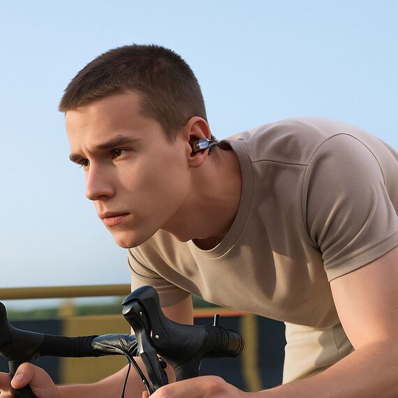 Acefast FA006 ACEGLIP Pro In-Ear Wireless Headphones OWS - Black