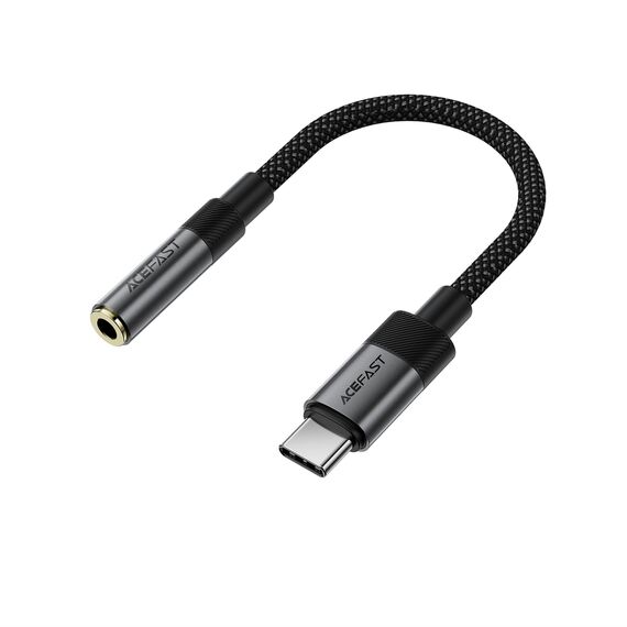Acefast J12 USB-C to 3.5mm mini jack adapter - black