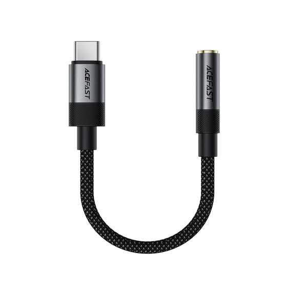 Acefast J12 USB-C to 3.5mm mini jack adapter - black