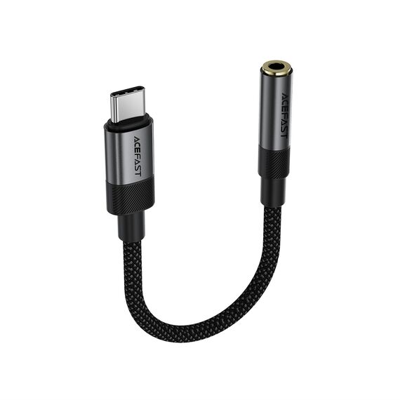 Acefast J12 USB-C to 3.5mm mini jack adapter - black