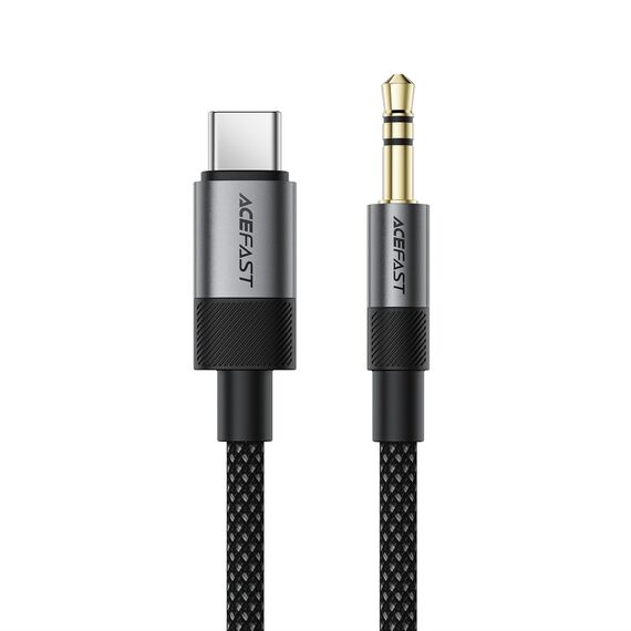 Acefast J11 USB-C to 3.5mm mini jack cable 1m - black