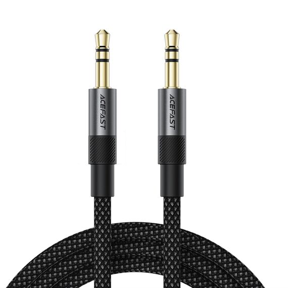 Acefast J10 AUX cable mini jack 3.5mm 1m - black