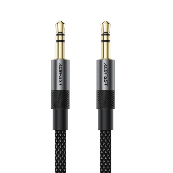 Acefast J10 AUX cable mini jack 3.5mm 1m - black