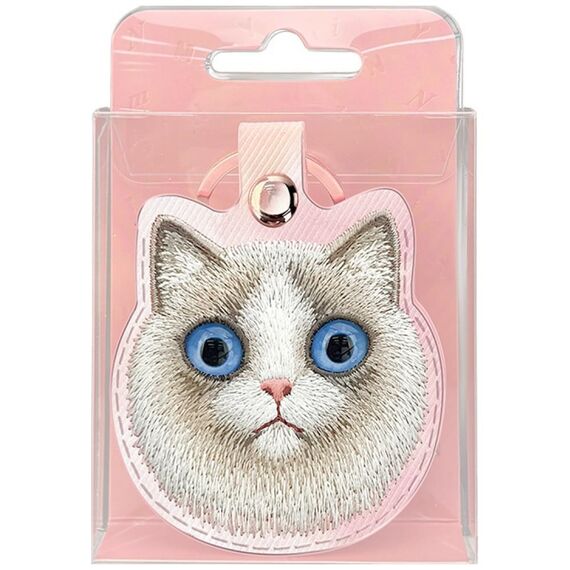 Etui Nimmy New Big Eyed Pet 2.0 Cat na lokalizator - różowe