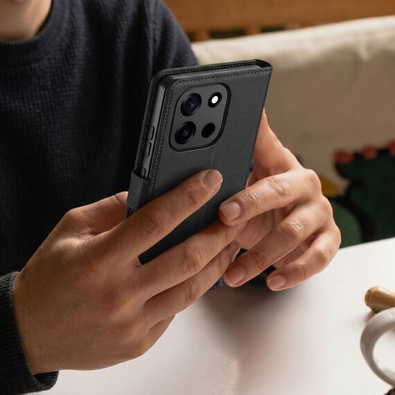 Etui Tech-Protect Wallet na OnePlus Nord 6 - czarne
