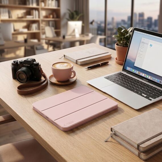 Etui Tech-Protect SmartCase Pen na Lenovo Idea Tab / K11 Gen. 2 11.0 TB-336 - różowe