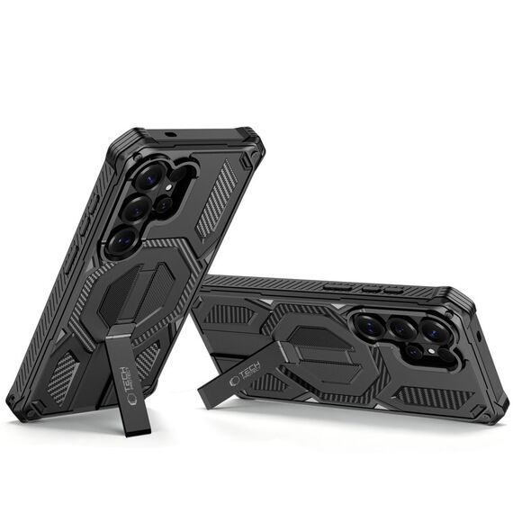 Etui Tech-Protect MagBlast MagSafe + szkło hartowane 2-Pack na Samsung Galaxy S26 Ultra - czarne