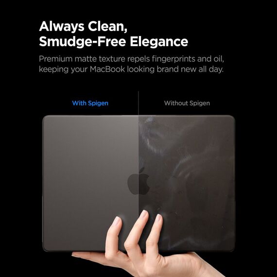 Etui Spigen AirSkin na MacBook Pro 14" 2021 / 2023 / 2024 / 2025 / 2026 - półprzezroczyste