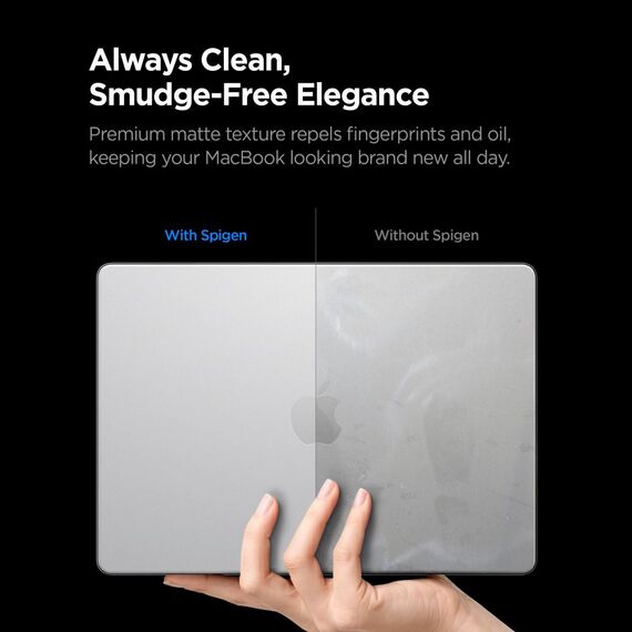 Etui Spigen AirSkin na MacBook Pro 16" 2021 / 2023 / 2024 / 2025 / 2026 - przezroczyste matowe