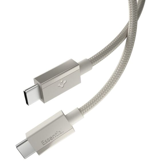 Kabel Spigen Essential EB6015CC USB-C 60W 150 cm - tytanowy