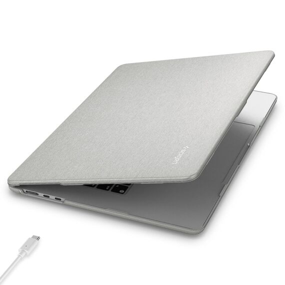Etui Spigen Urban Fit na MacBook Air 15" 2023 / 2024 / 2025 / 2026 - szare