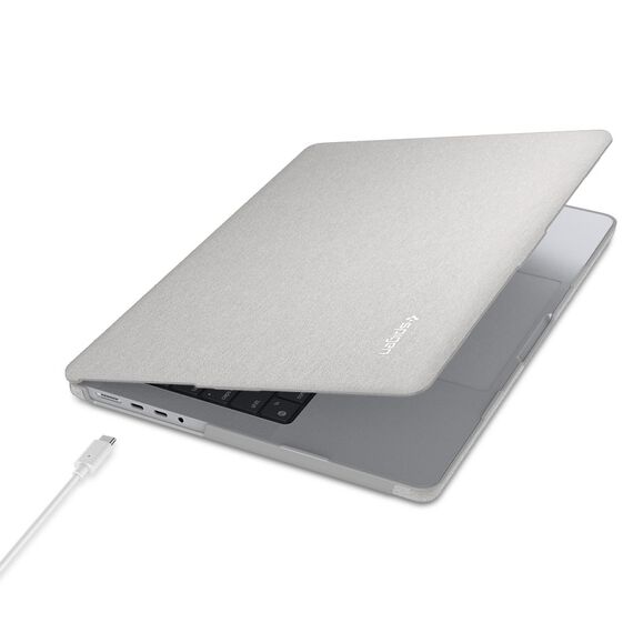 Etui Spigen Urban Fit na MacBook Pro 14" 2021 / 2023 / 2024 / 2025 / 2026 - szare