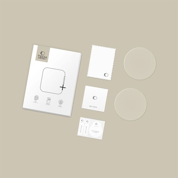 Szkło hartowane Tech-Protect Glass Fit+ 2-Pack na Garmin Forerunner 70 / 170