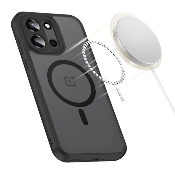 Etui Tech-Protect Magmat MagSafe na OnePlus Nord 6 - czarne matowe