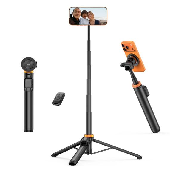 Selfie stick Tech-Protect L03S MagSafe Bluetooth Selfie Stick Tripod - czarny