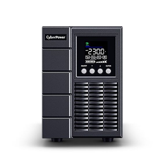 CyberPower OLS1500EA uninterruptible power supply (UPS) Double-conversion (Online) 1.5 kVA 1350 W 4 AC outlet(s)