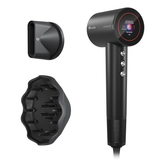 TrueLife HairDryer D9 hair dryer 1600 W Black