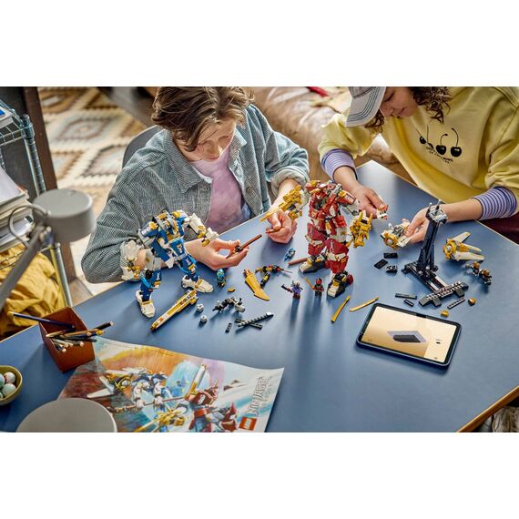 LEGO NINJAGO 71870 The Twin Titan Mechs