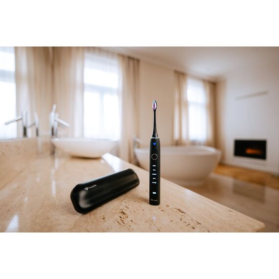 TrueLife SonicBrush Clean70 UV Sonic Toothbrush, Black