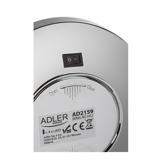 Adler AD 2159 makeup mirror Freestanding Chrome