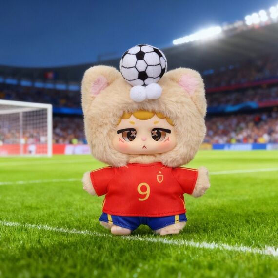 Niinoo Dreaming Spain Football Blind Box Surprise doll keychain 17cm