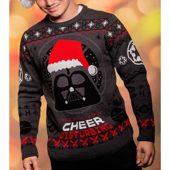 Star Wars Christmas Sweater Darth Vader Size M