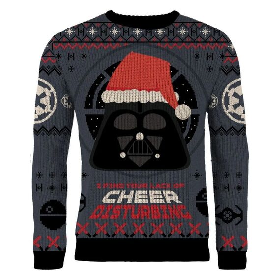 Star Wars Christmas Sweater Darth Vader Size XS