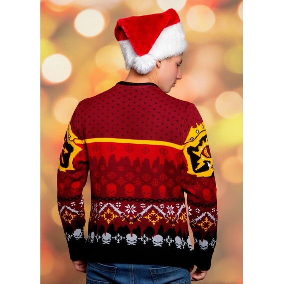 Warhammer 40,000 Christmas Sweater Chaos Size XXL