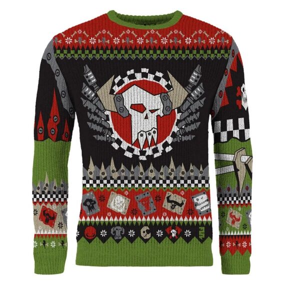 Warhammer 40,000 Christmas Sweater Ork