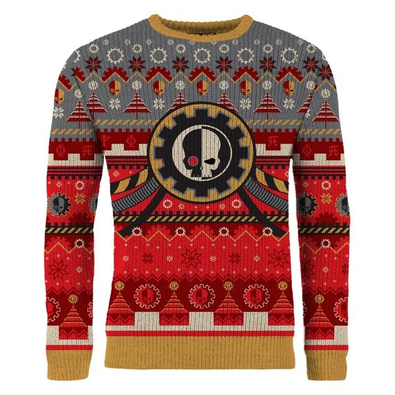 Warhammer 40,000 Christmas Sweater Admech Size XL