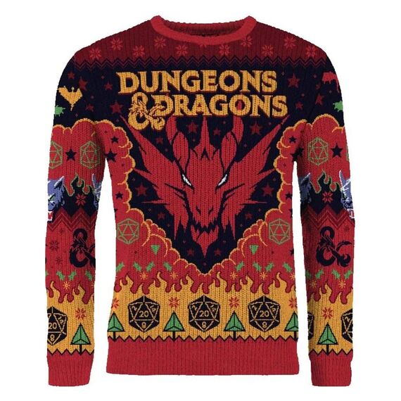 Dungeons & Dragons Christmas Sweater Size M