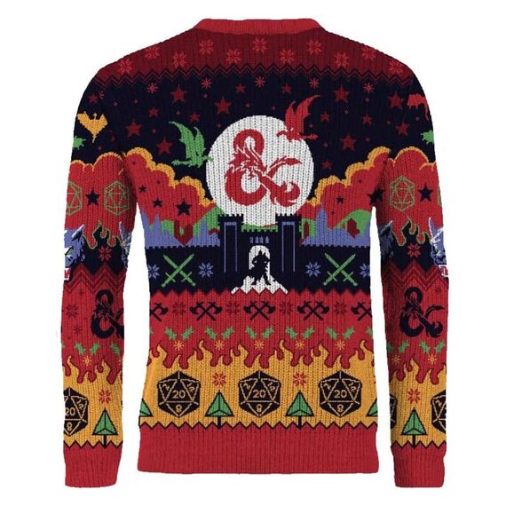 Dungeons & Dragons Christmas Sweater Size XXXL
