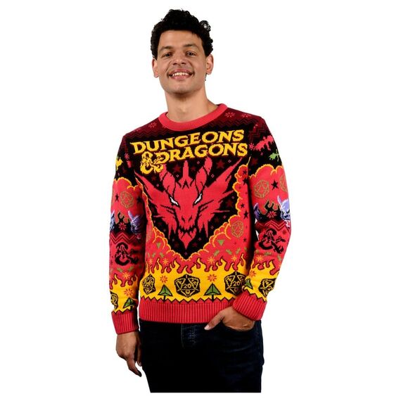 Dungeons & Dragons Christmas Sweater Size XS