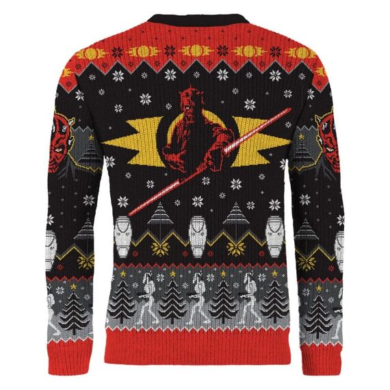 Star Wars Christmas Sweater Sith Size XXXL