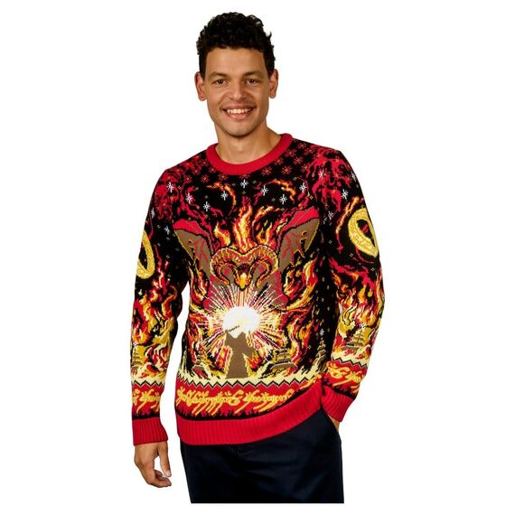 Lord of the Rings Christmas Sweater Balrog