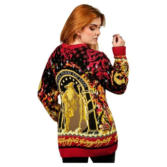 Lord of the Rings Christmas Sweater Balrog