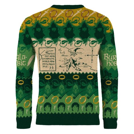 Lord of the Rings Christmas Sweater The Shire Size XL